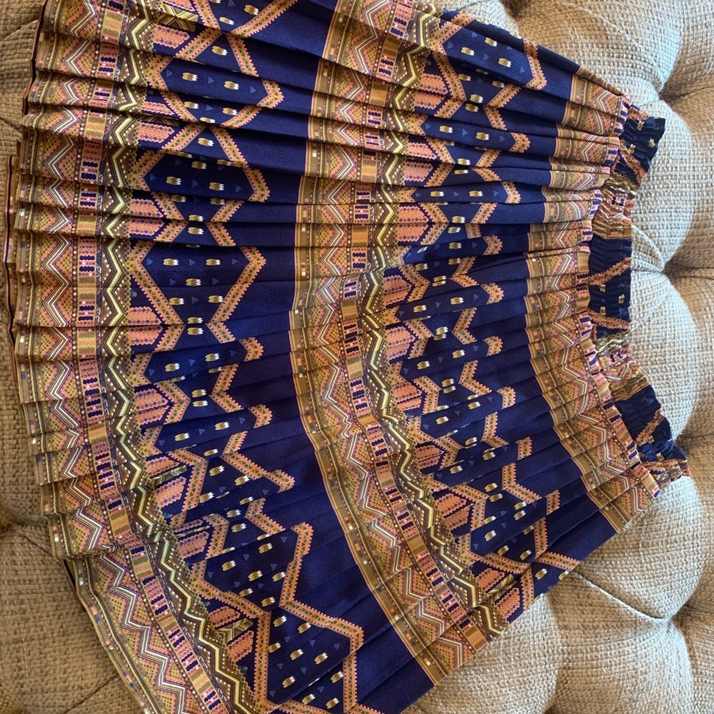 Anthropologie pleated skirt